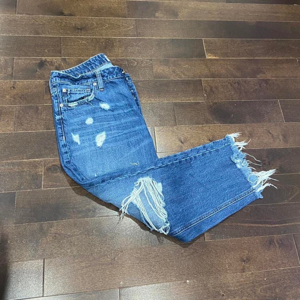 Cropped skater jeans